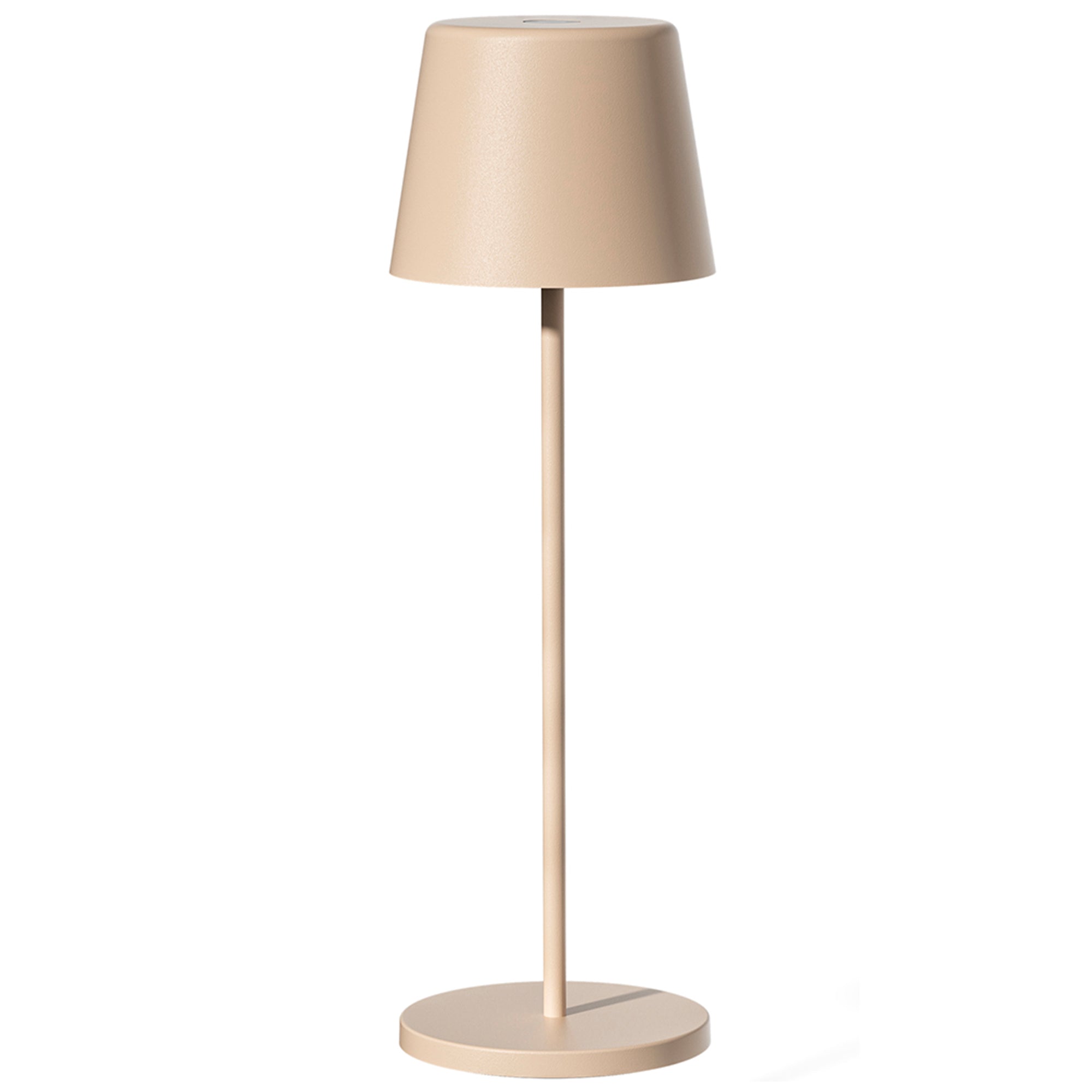 Kelly - Lampe De Table Sans Fil - Acier - Beige