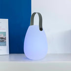 Lampe nomade LED blanc chaud/multicolore dimmable LAURY H28cm - REDDECO.com