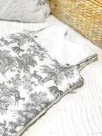 Gigoteuse Mixte La Romantique - Blanc/Gris