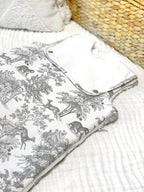 Gigoteuse Mixte La Romantique - Blanc/Gris