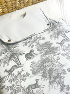 Gigoteuse Mixte La Romantique - Blanc/Gris