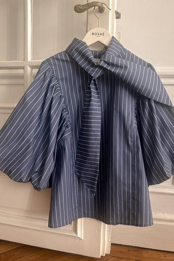 Blouse Le Claude - Bleu Moyen
