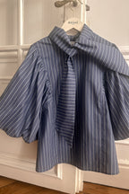Blouse Le Claude - Bleu Moyen