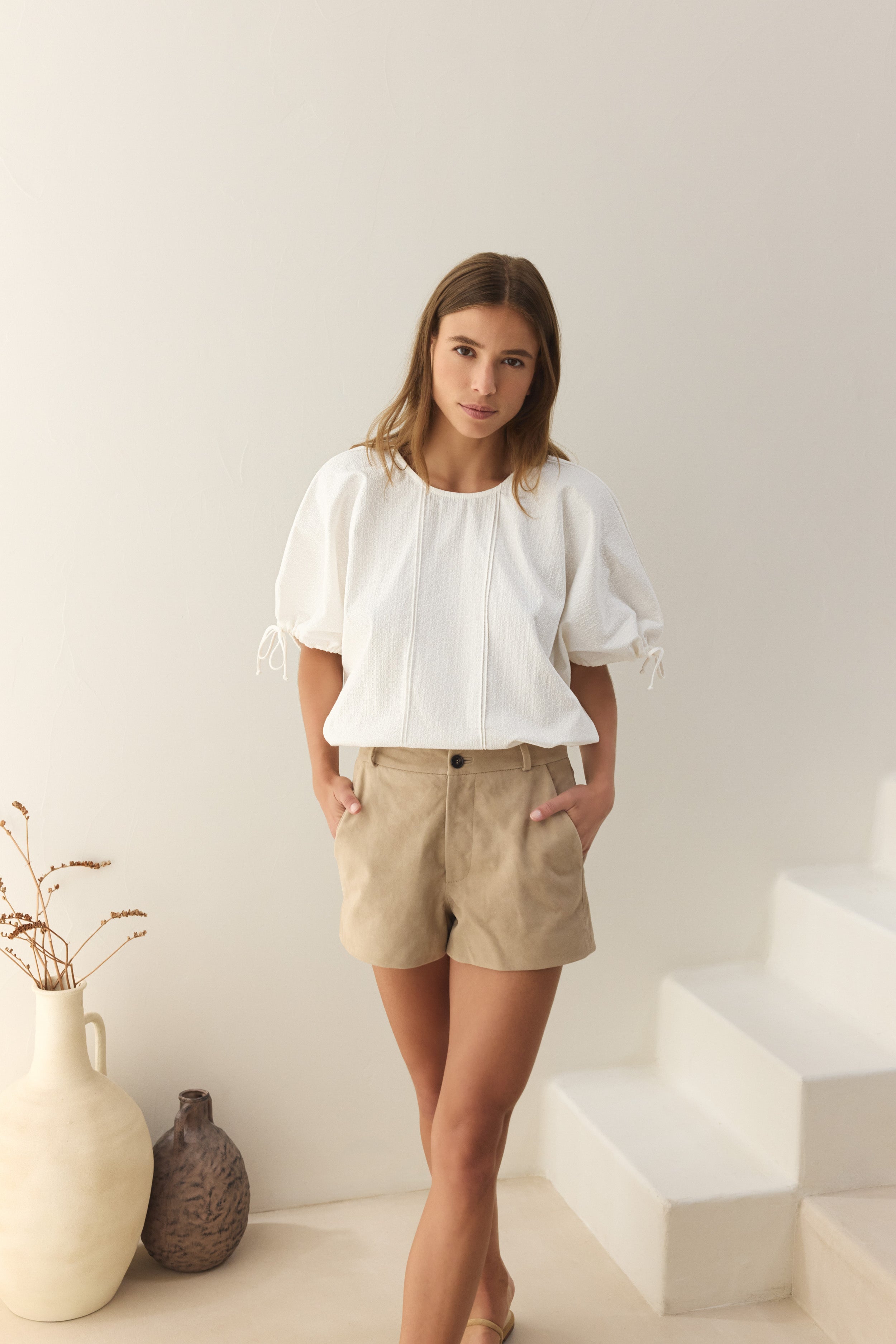 Short Le Luciani - Beige