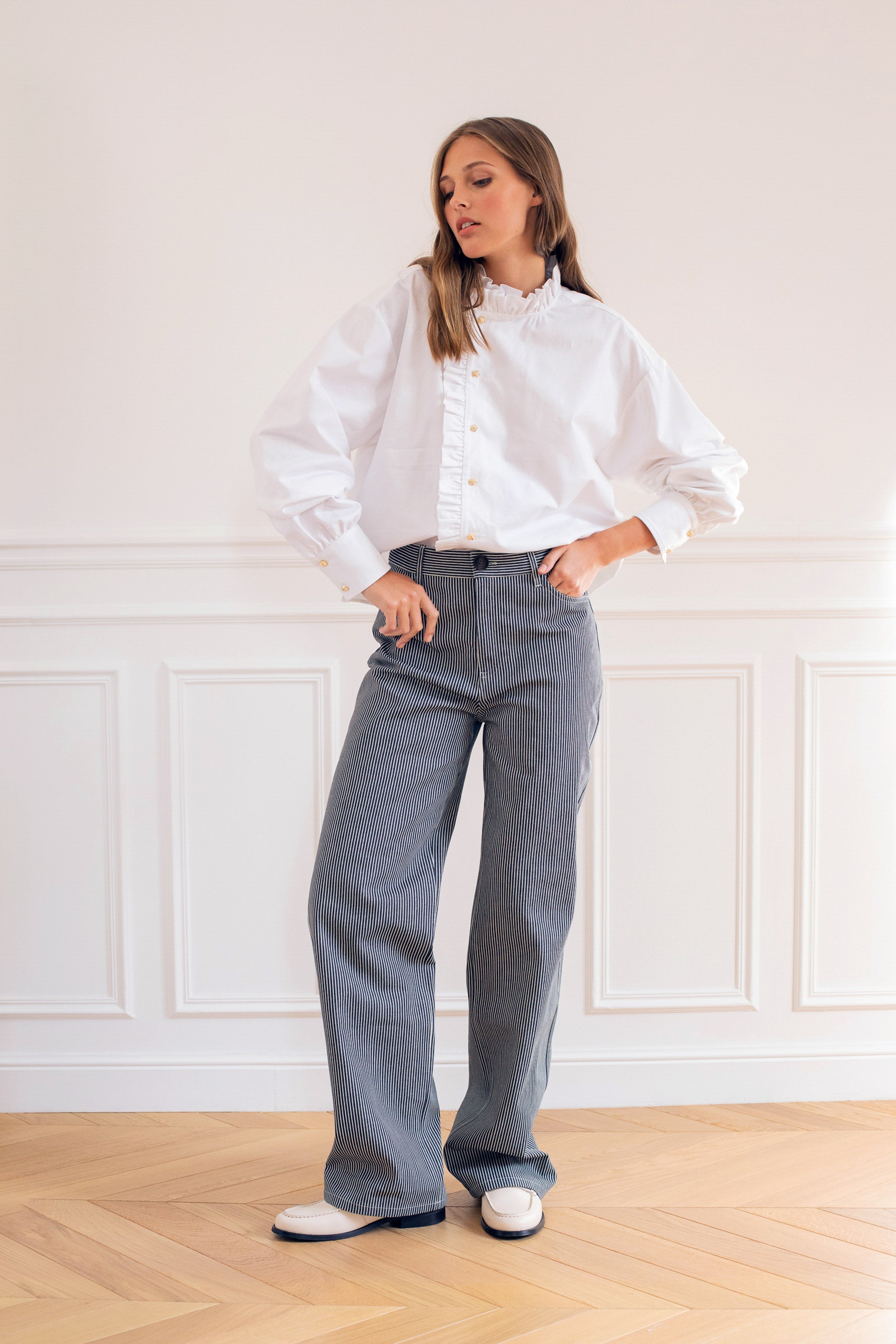 Pantalon Le Mondrian - Bleu Marine
