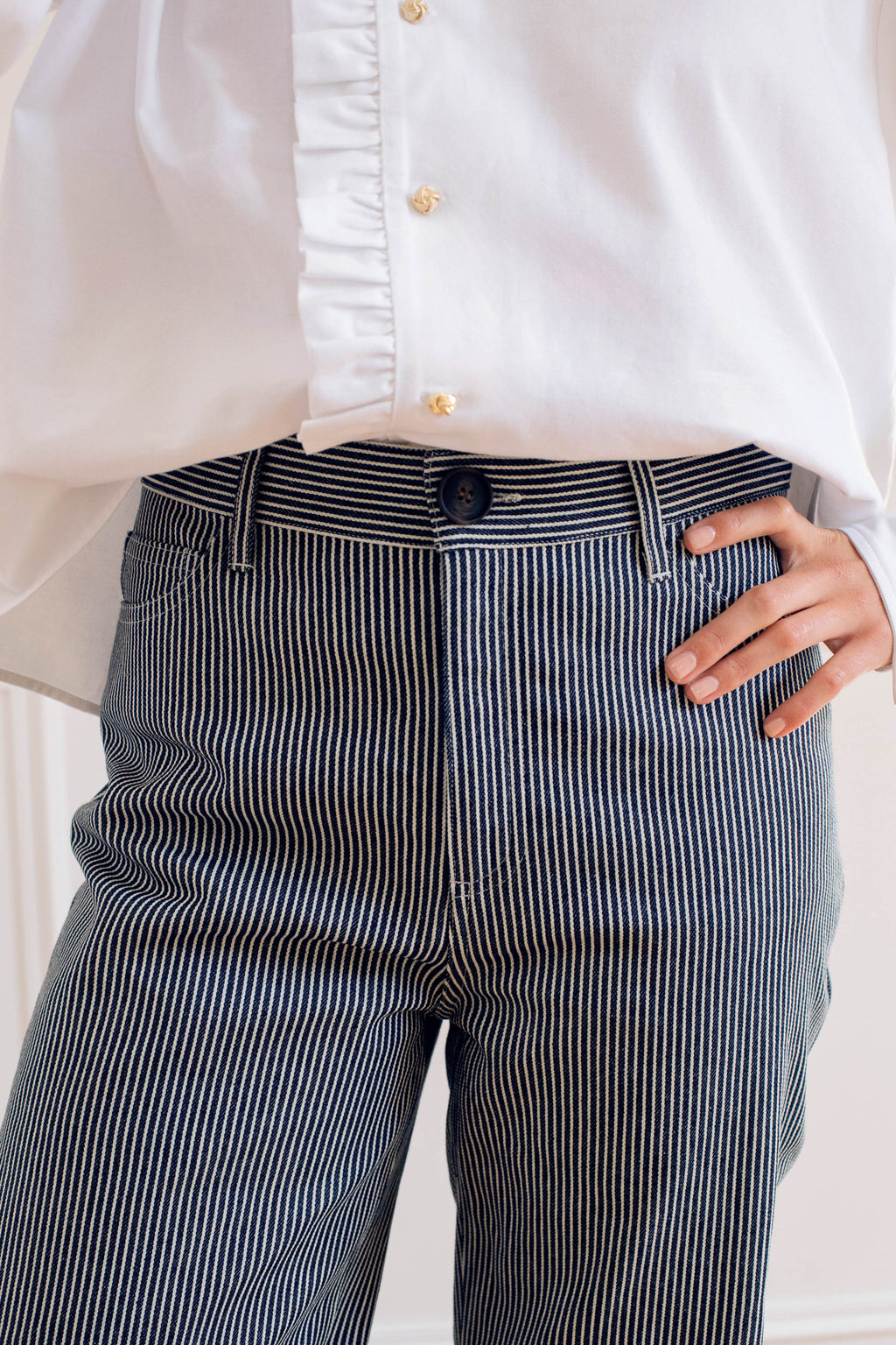 Pantalon Le Mondrian - Bleu Marine