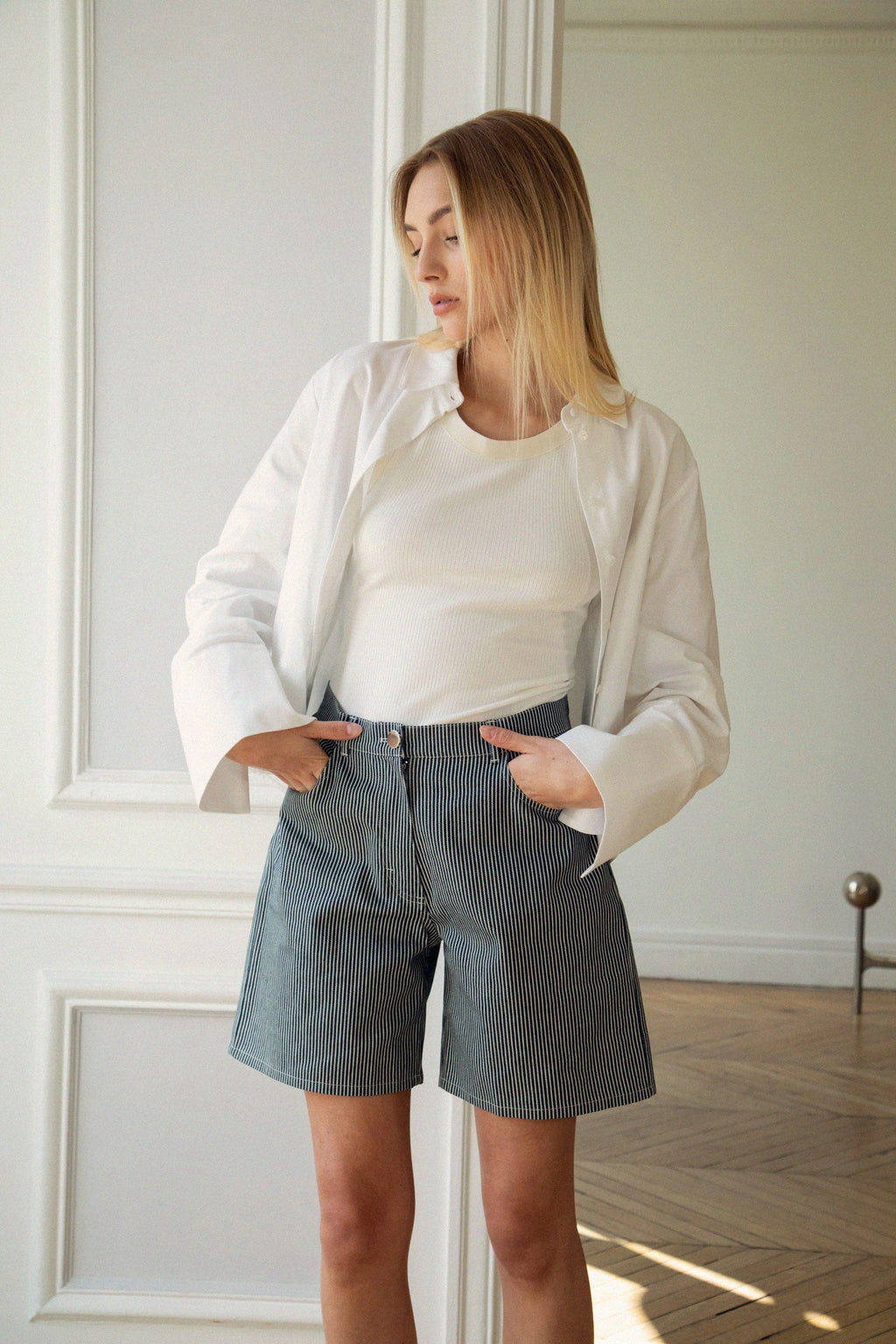 Short Le Uberto - Bleu Marine