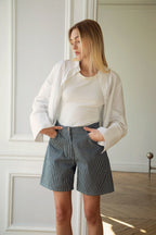 Short Le Uberto - Bleu Marine