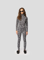 Legging Legging Glue In Black & White Leopard Jersey