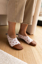 Les Petits Cœurs Bicolores - Chaussons Souples - Tout Terrain