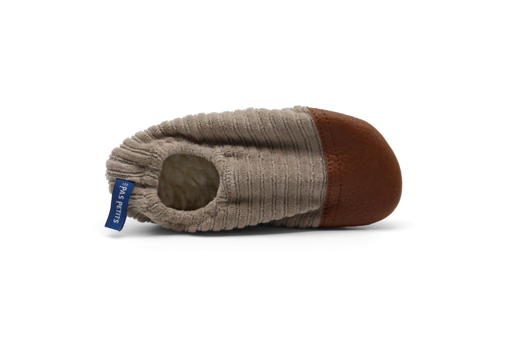 Les Petits Velours Noisettes - Chaussons Souples - Pour L'Intérieur