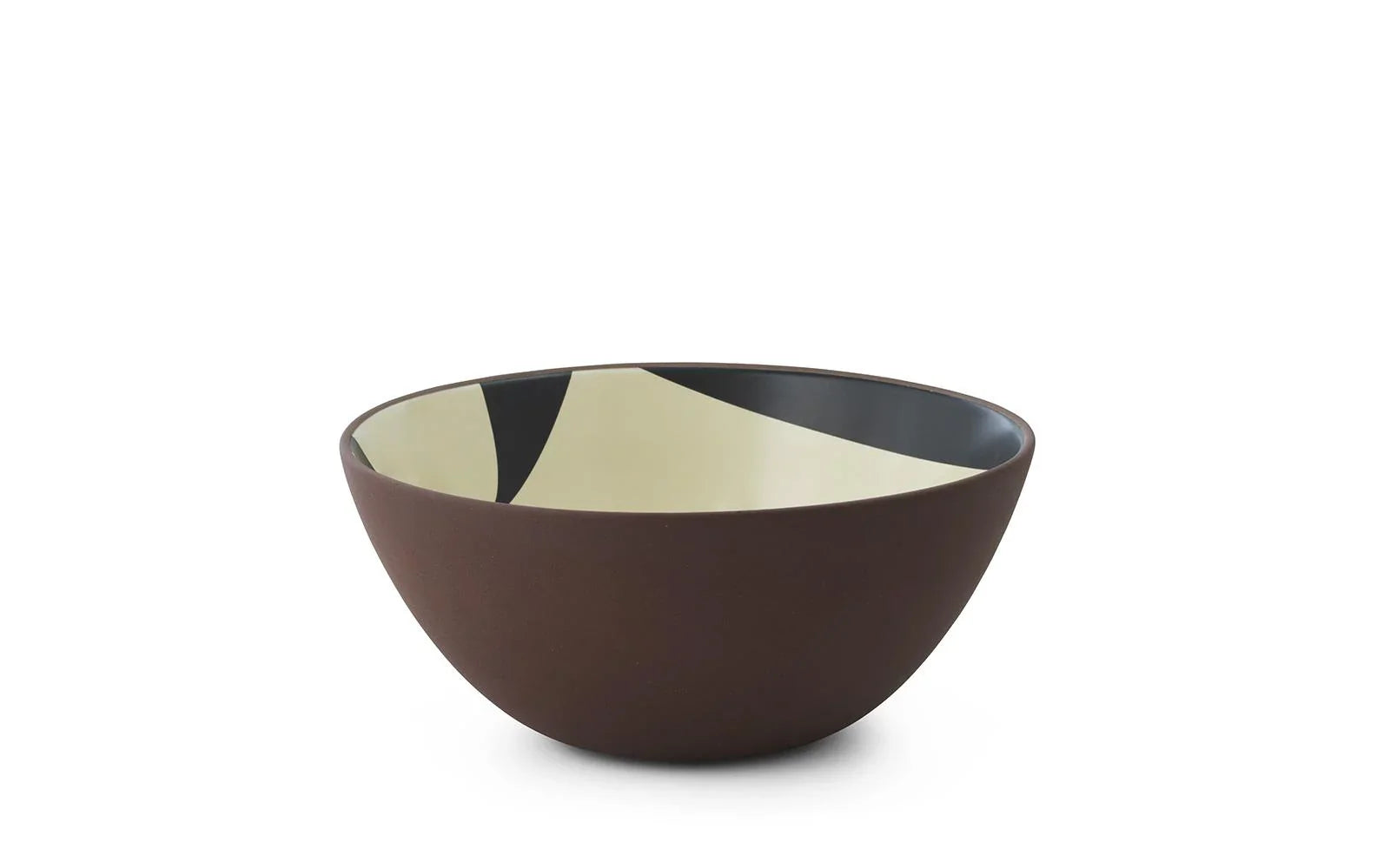 Line Bowl - 23 Cm - Red Clay