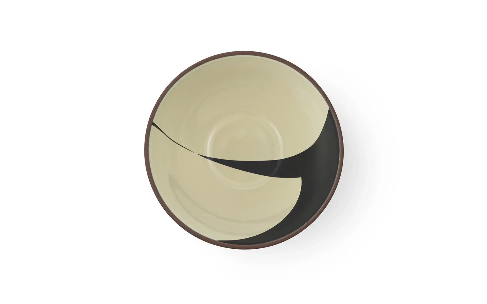 Line Bowl - 23 Cm - Red Clay