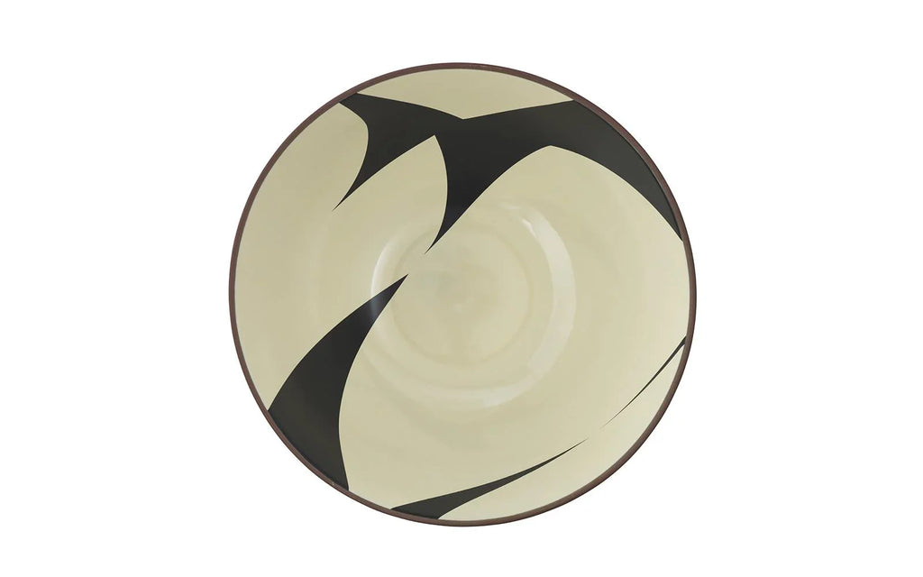 Line Bowl - 30 Cm - Red Clay