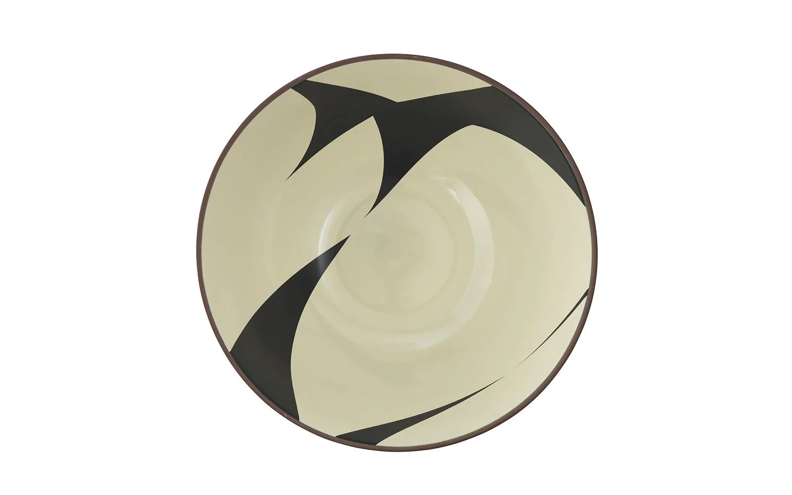 Line Bowl - 30 Cm - Red Clay