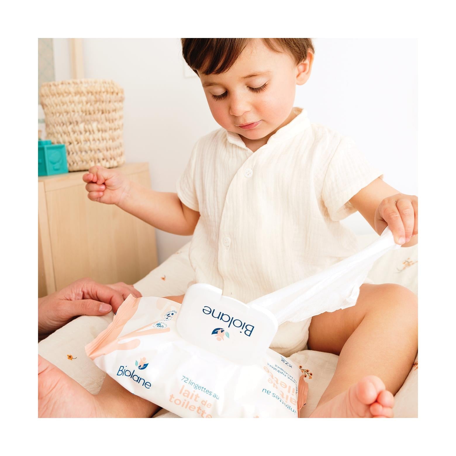 Lot 12X Lingettes Au Lait De Toilette