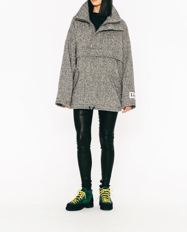 Margaux Lonnberg - Manteau Logan - Tweed Gris