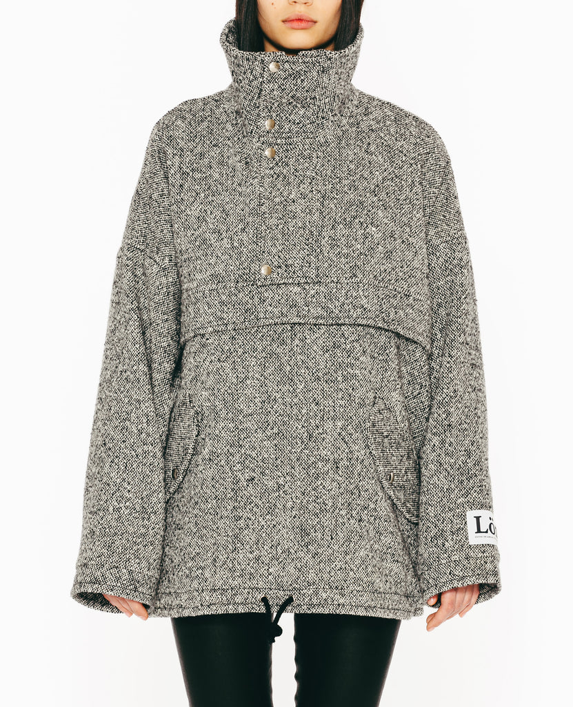 Margaux Lonnberg - Manteau Logan - Tweed Gris