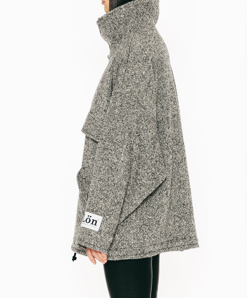 Margaux Lonnberg - Manteau Logan - Tweed Gris