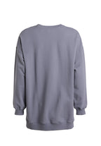 Sweat Long Oversize Ivalo - Twillight Blue