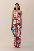 Pantalon Stacie - Floral Rosette