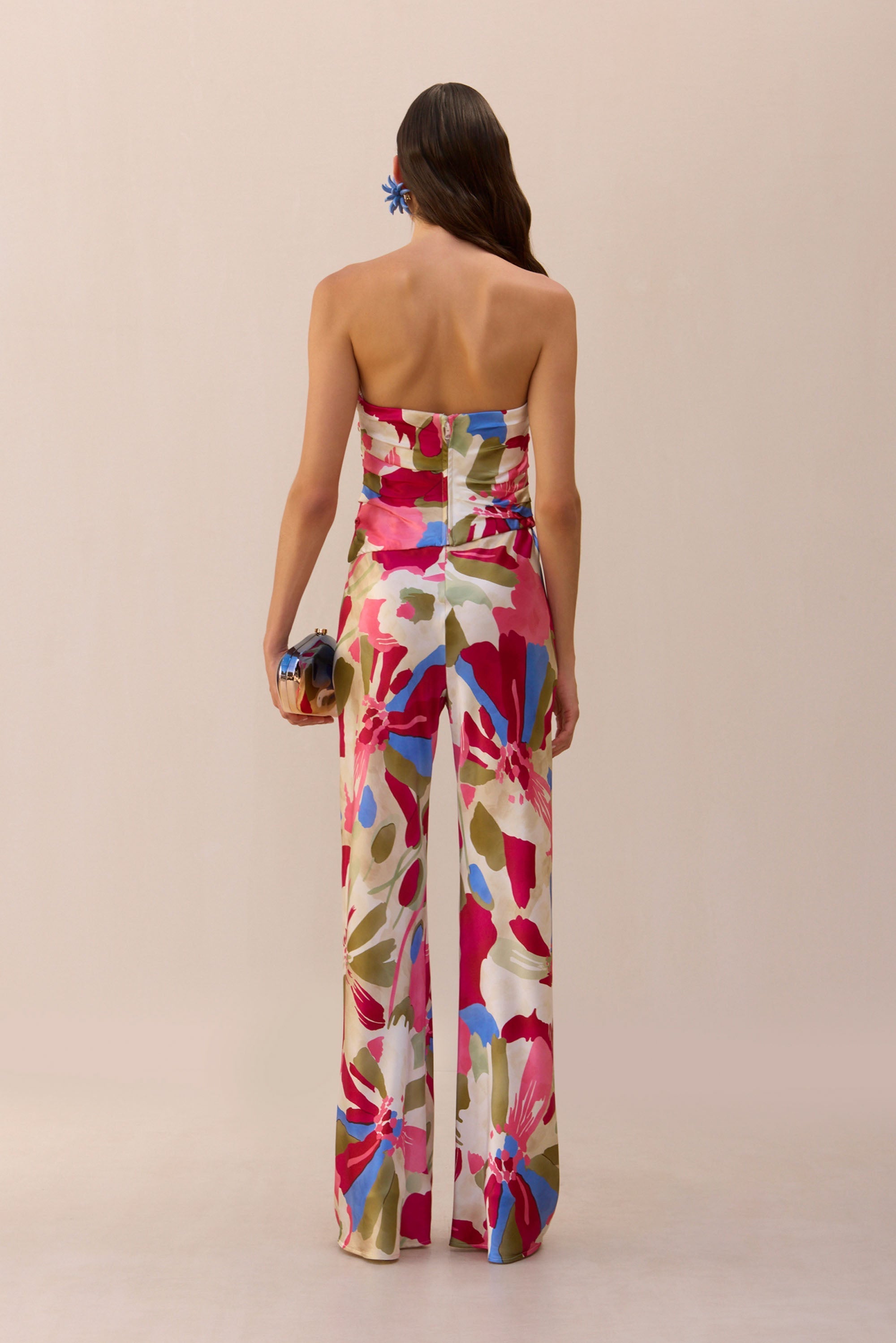 Top Krisha - Floral Rosette