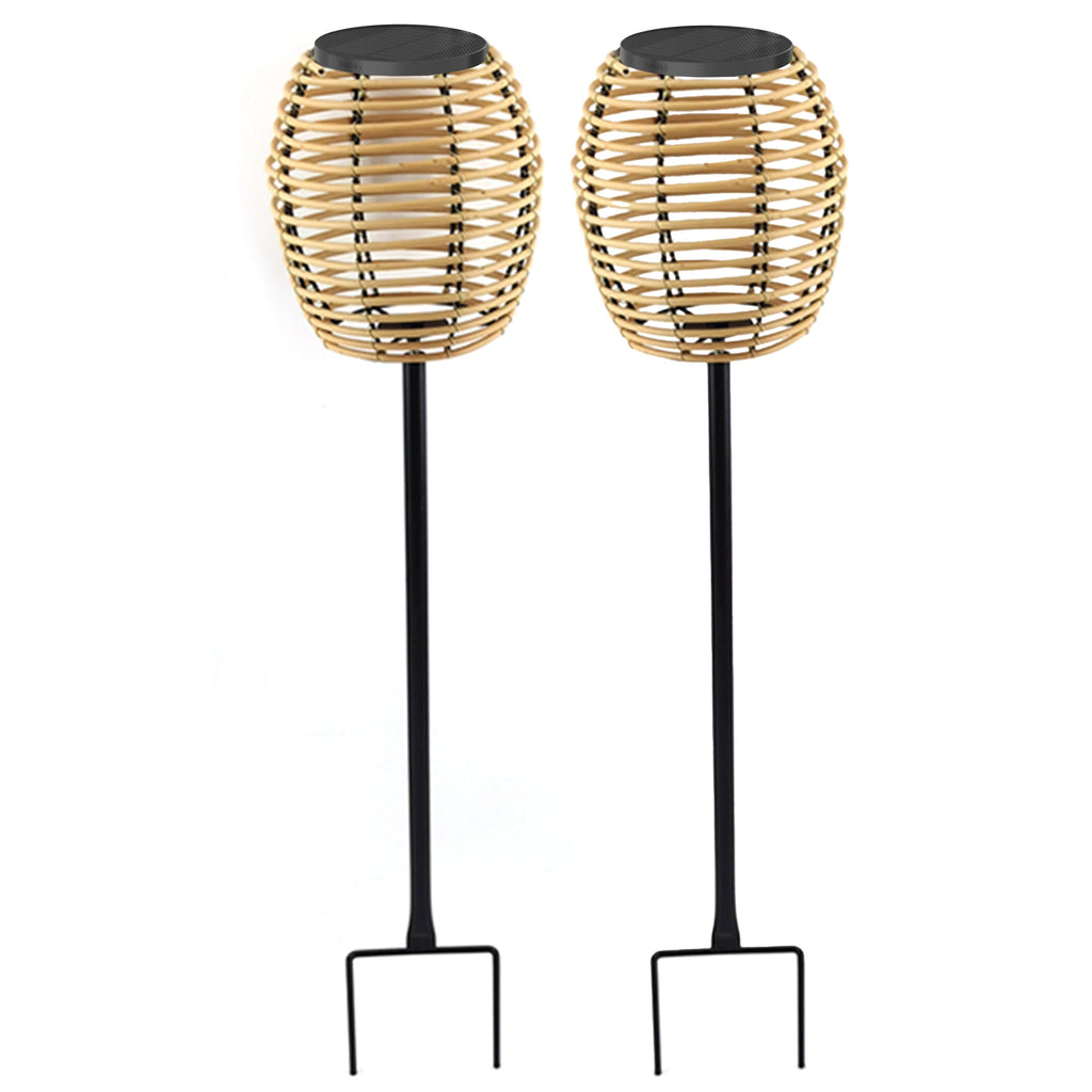 Bavina - Balise Solaire - Polyrotin - Beige