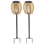 Bavina - Balise Solaire - Polyrotin - Beige