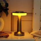 Chicglow - Lampe De Table Sans Fil - Acier - Doré