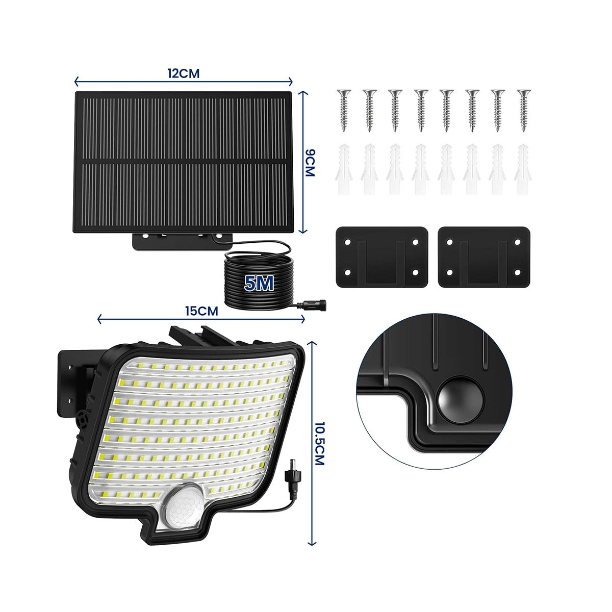 Projecteur Solaire - 2X Brightly