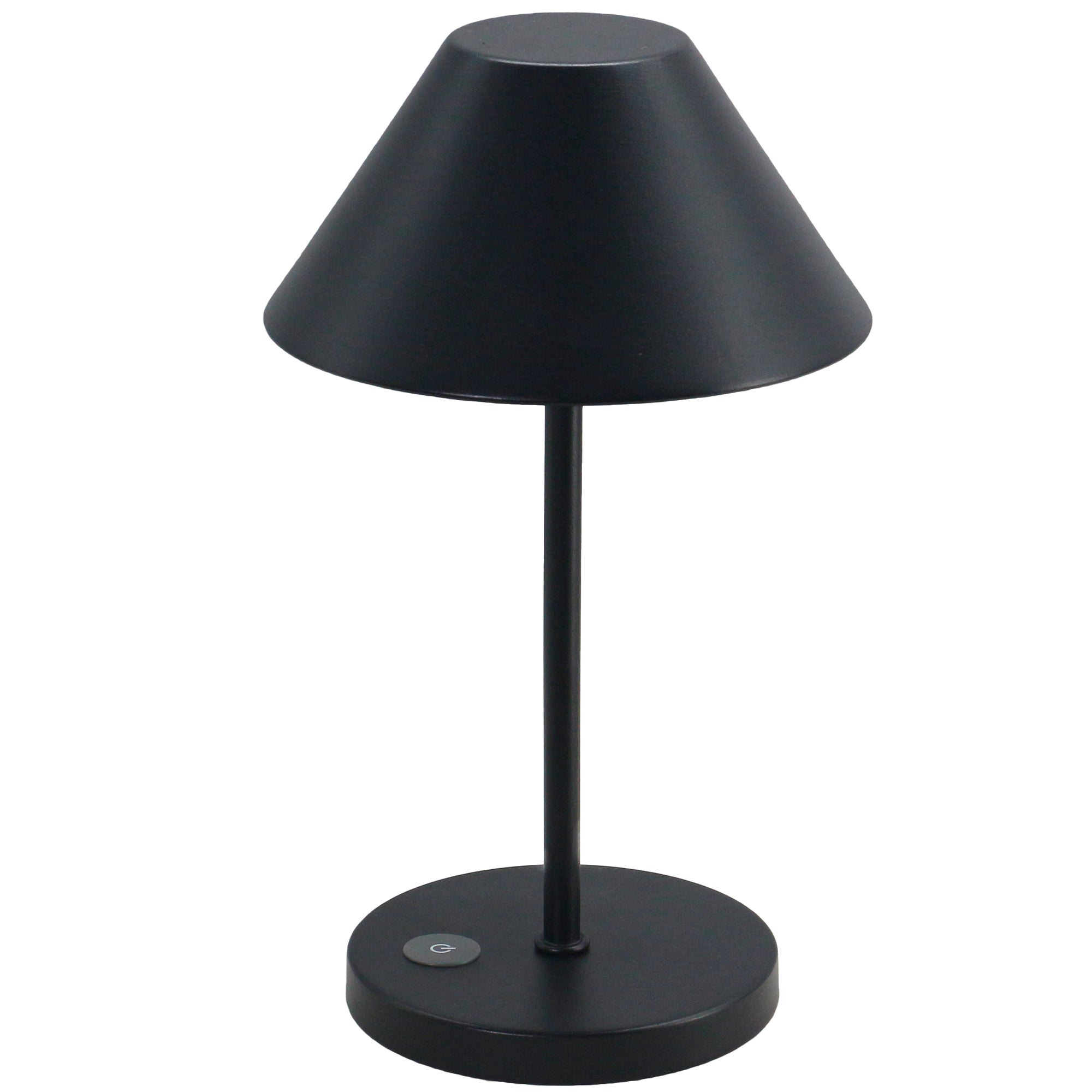 Naomi - Lampe De Table Sans Fil - Acier - Noir