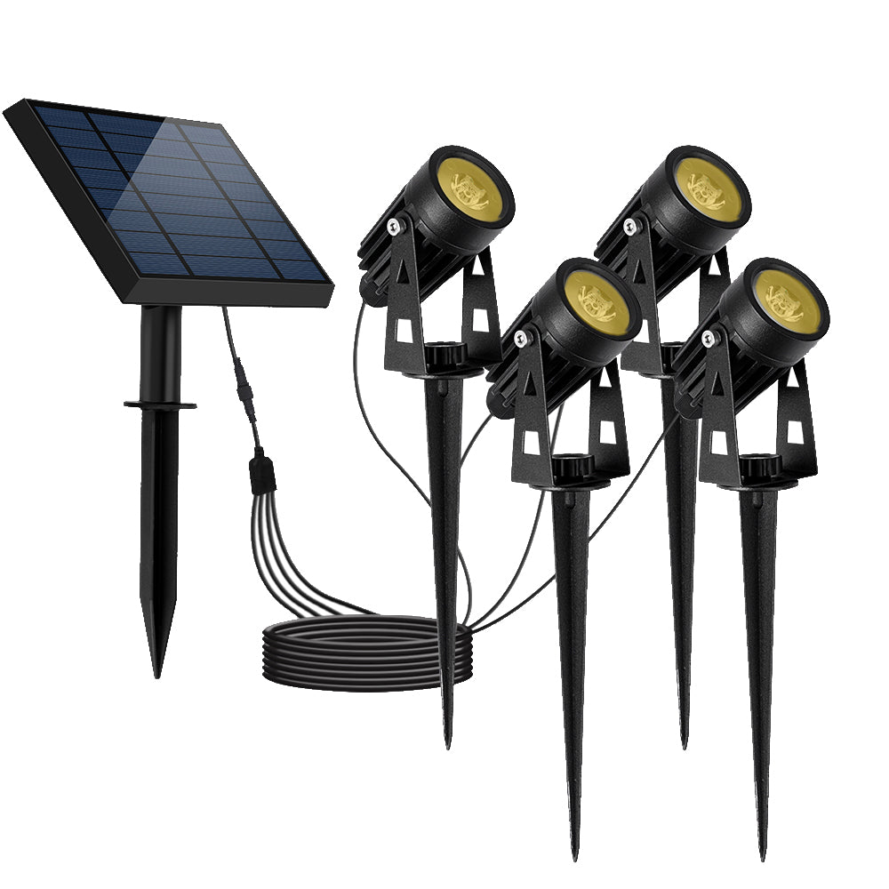 Roundy - Spot Solaire - Acier - Noir