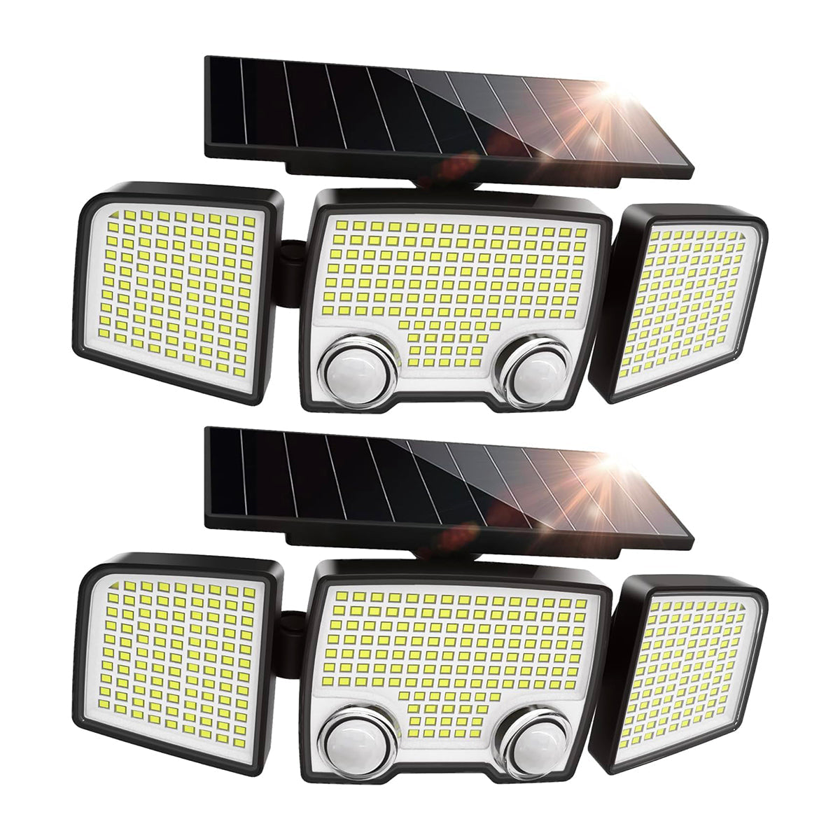 Raylite - Projecteur Solaire - Plastique - Noir