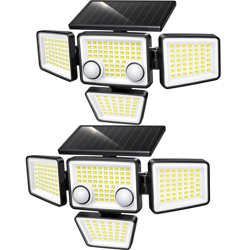 Fairview - Projecteur Solaire - Plastique - Noir