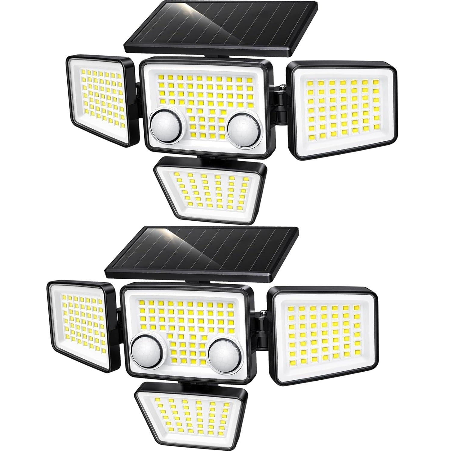 Fairview - Projecteur Solaire - Plastique - Noir