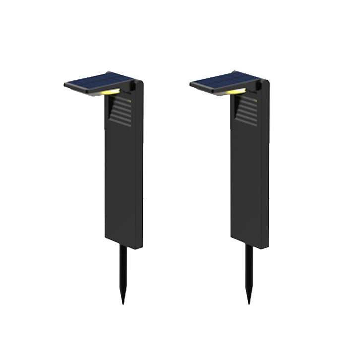 Ostry - Borne & Potelet Solaire - Plastique - Noir