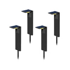 Ostry - Borne & Potelet Solaire - Plastique - Noir