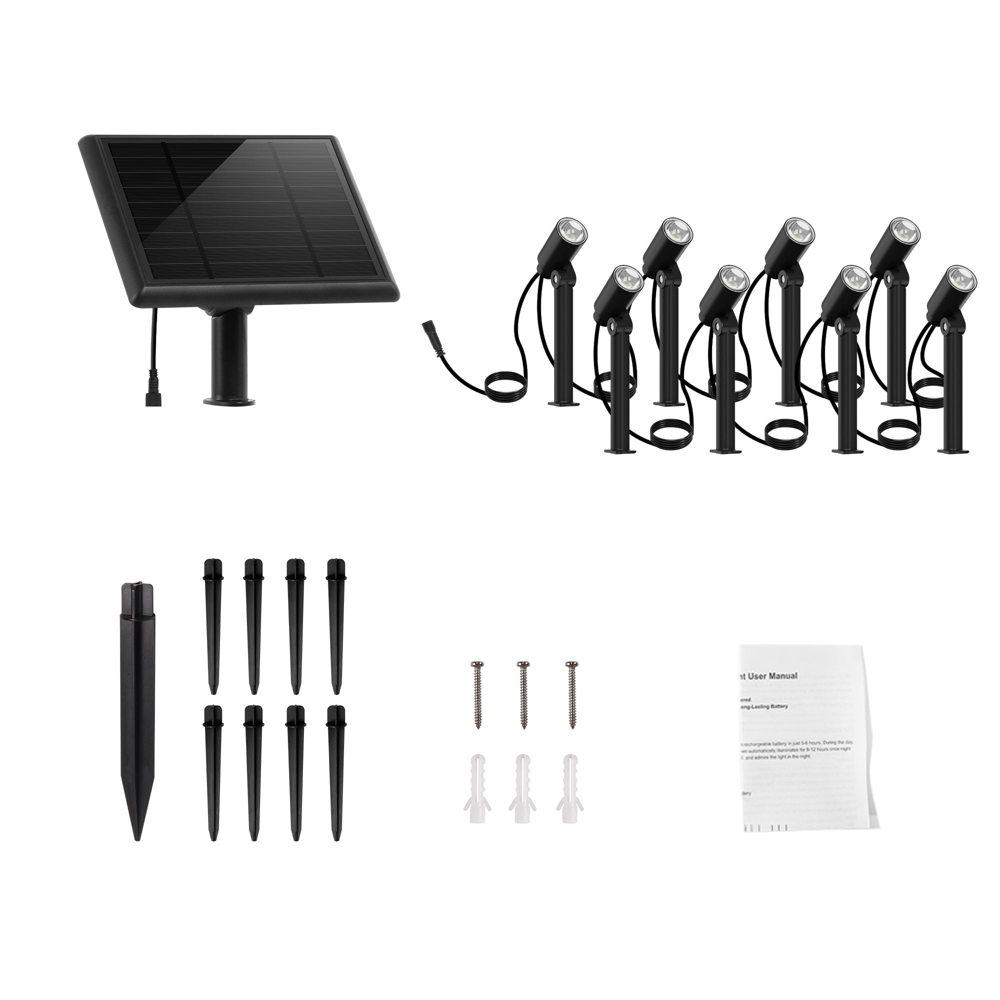 Spot Solaire - 8X Mini Roundy