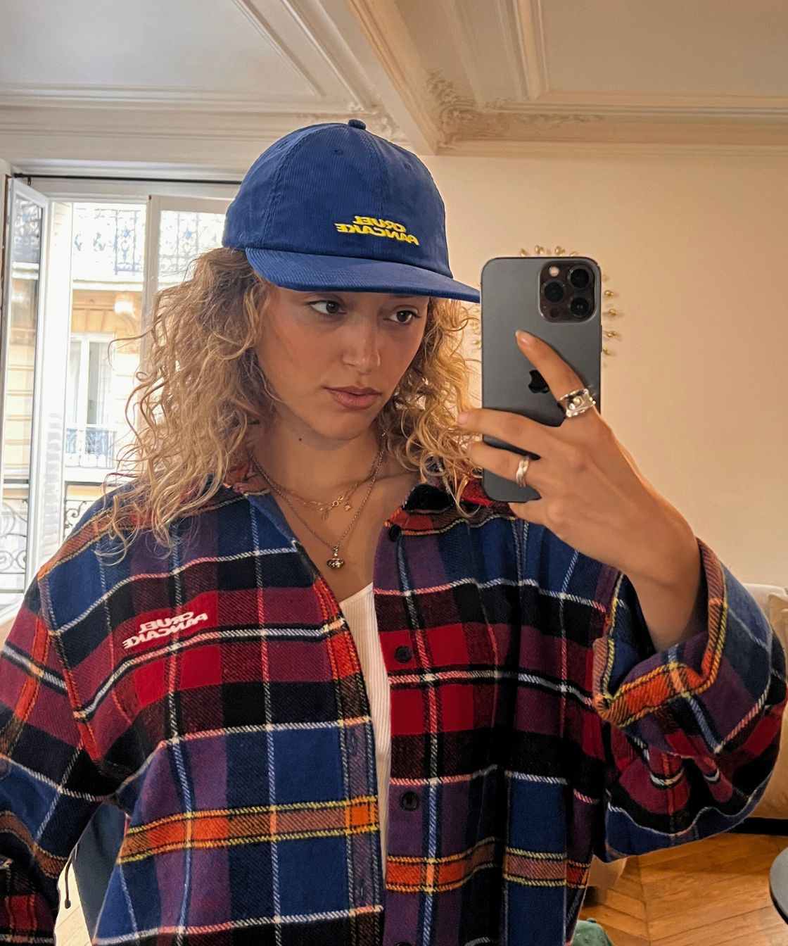 Casquette Bleue