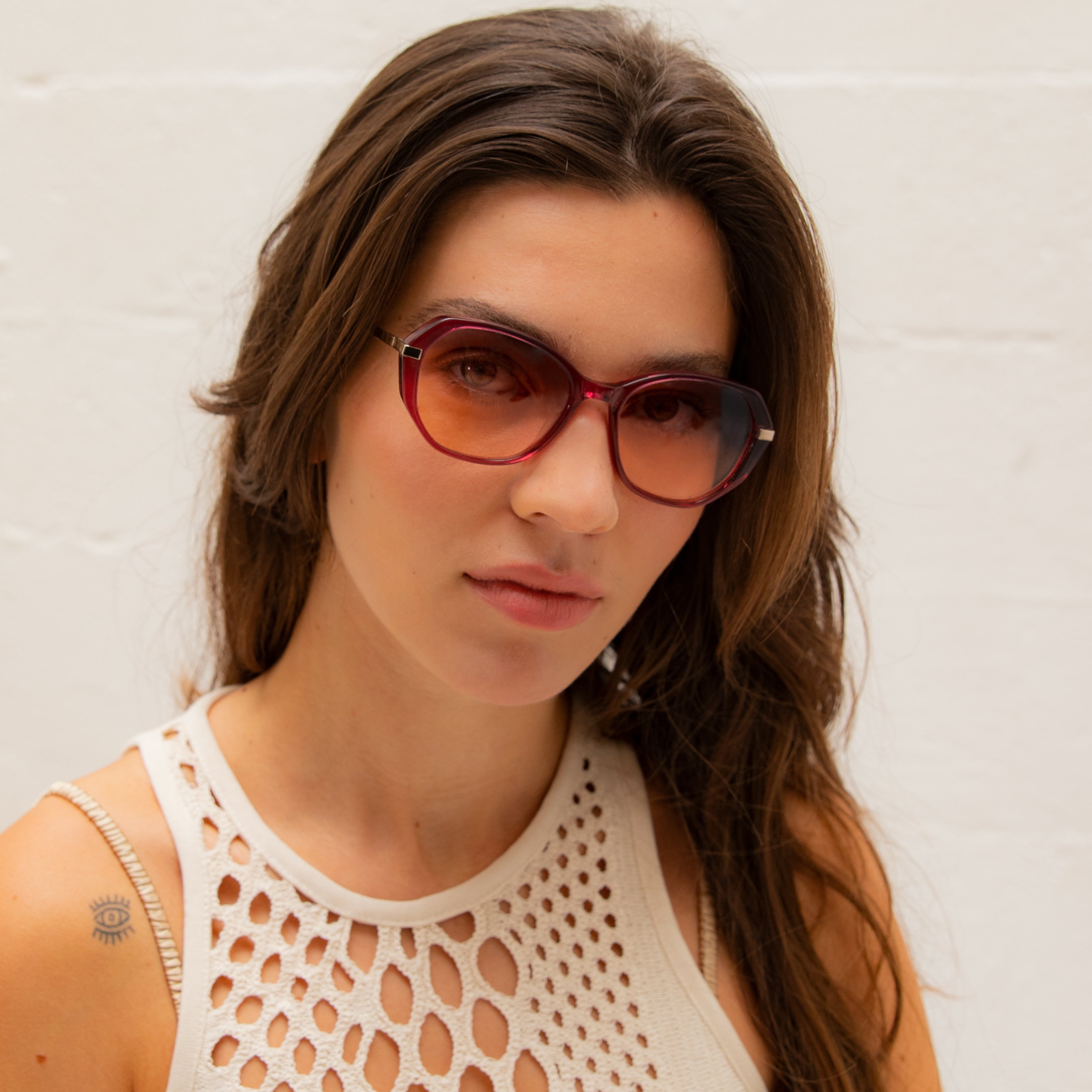Lunettes De Soleil Lucy.A - Violine - Mixte