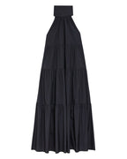 Theory NYC - Dresses - Halter Tier Maxi - Black