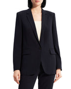 Theory NYC - Jackets - Casual Blazer Fl - Deep Navy