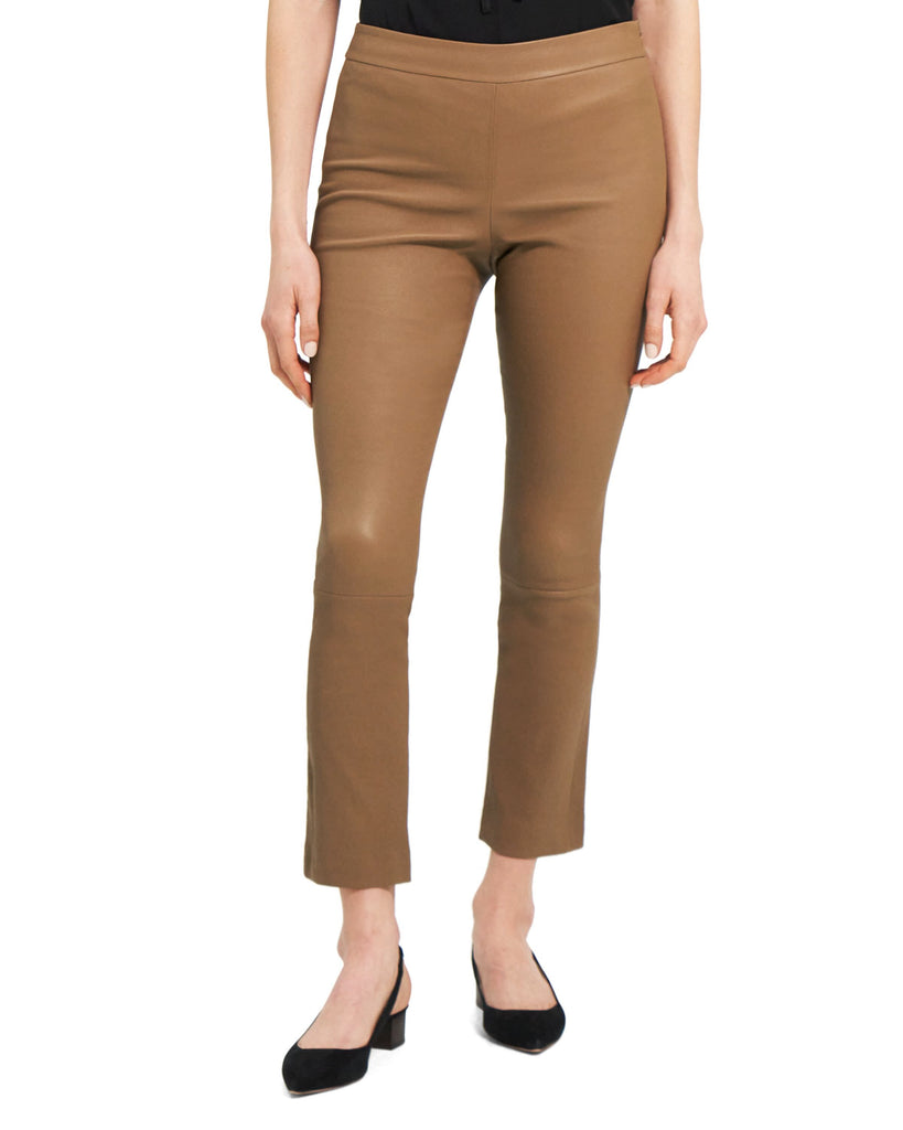 Theory NYC - Leather - Slim Kick L - Truffle