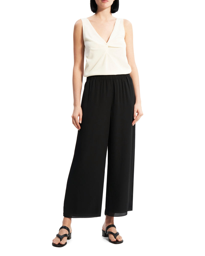 Theory NYC - Pants - Easy Wide Po W - Black