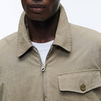 Fursac - Veste En Toile De Coton Déperlante Taupe