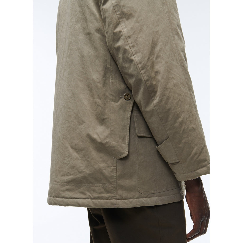 Fursac - Veste En Toile De Coton Déperlante Taupe