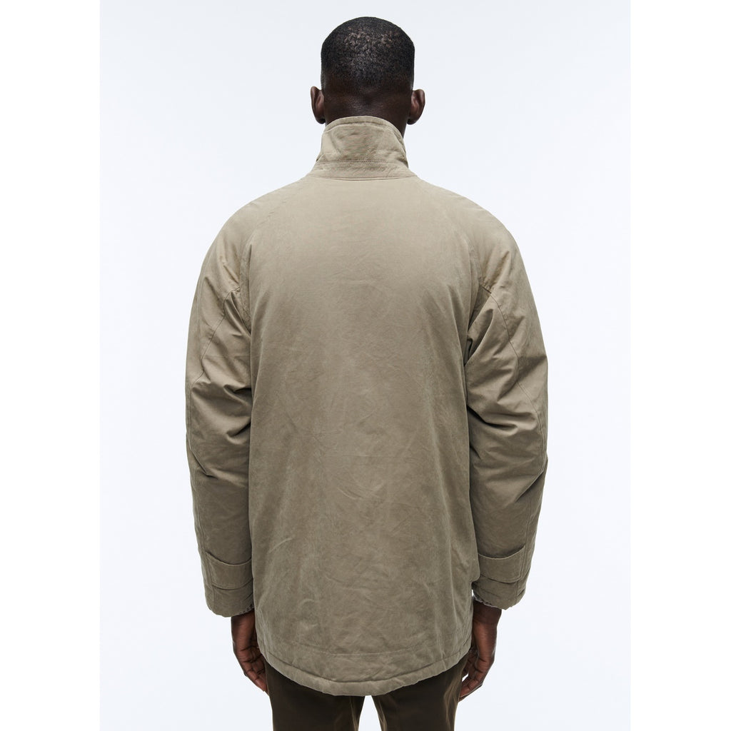 Fursac - Veste En Toile De Coton Déperlante Taupe