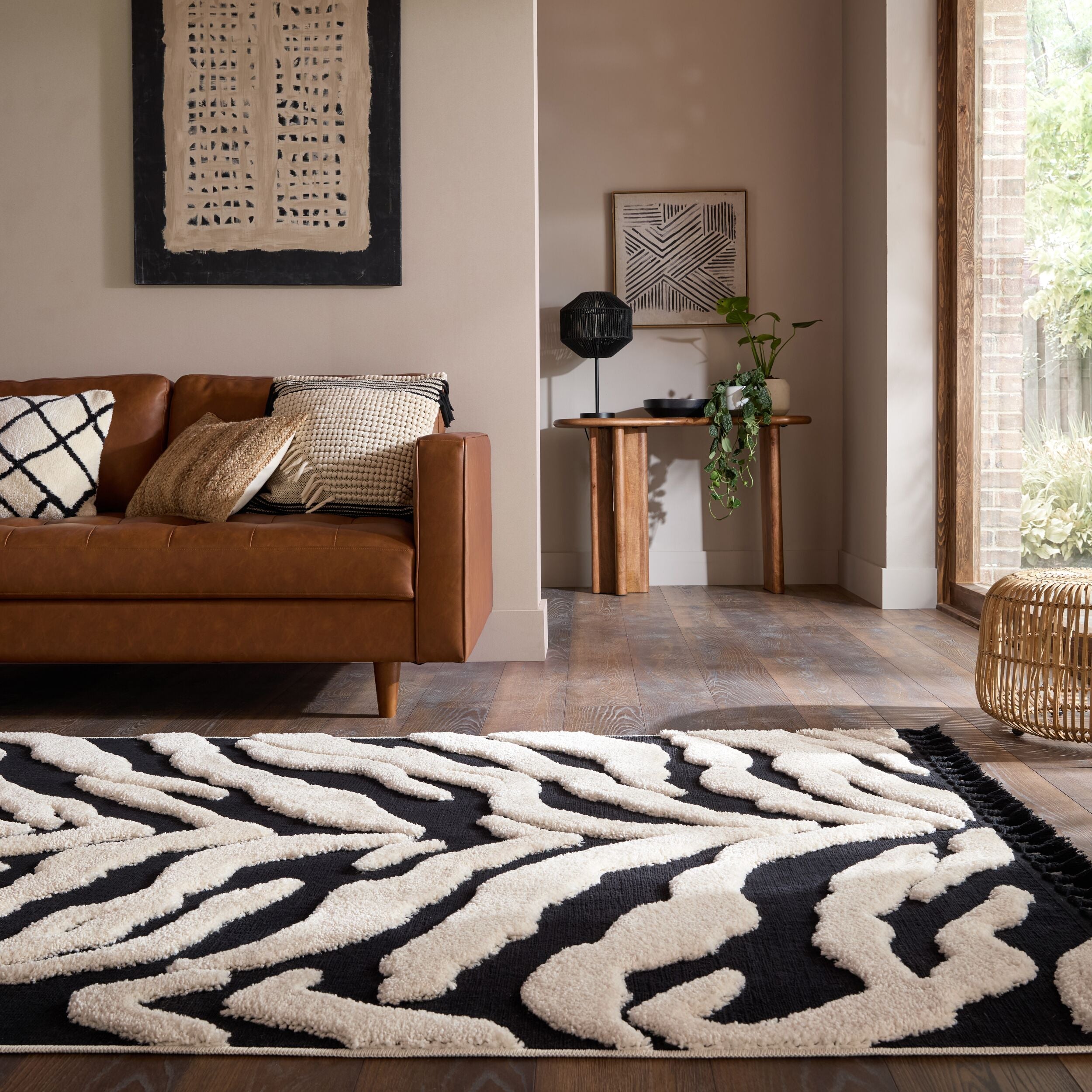 Esra Zebra - Tapis Moderne