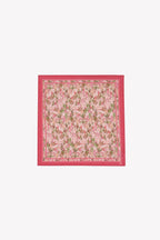 Foulard - Fleur Rose Clair 50Cm