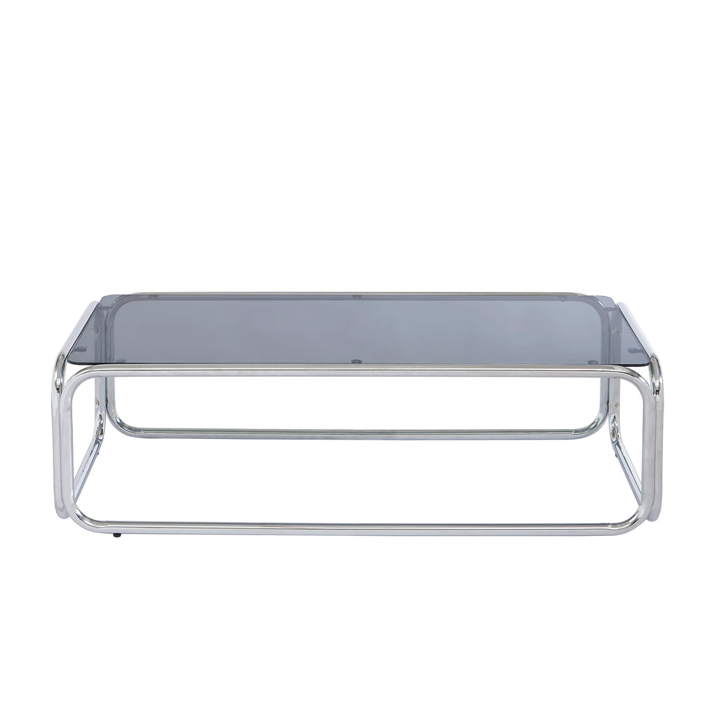 Table Basse Maggy Verre Trempé Noir